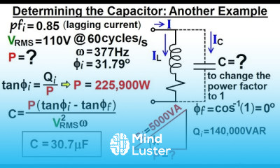 Learn Electrical Engineering Ch 12 AC Power 57 Of 58 Determining The