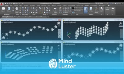 Learn AutoCAD Path Array Command Tutorial Complete AutoCAD 3D Array