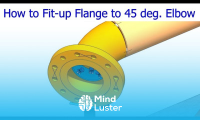 Learn Deg Elbow To Flange Fit Up Mind Luster