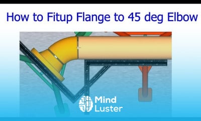 Learn Degree Elbow To Flange Fitting Tutorial Mind Luster