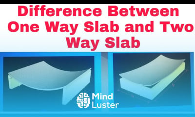 Learn Difference Between One Way Slab And Two Way Slab Mind Luster