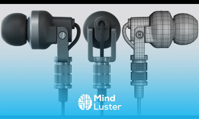 Learn Industrial Design Product Modeling Earpiece Mind Luster