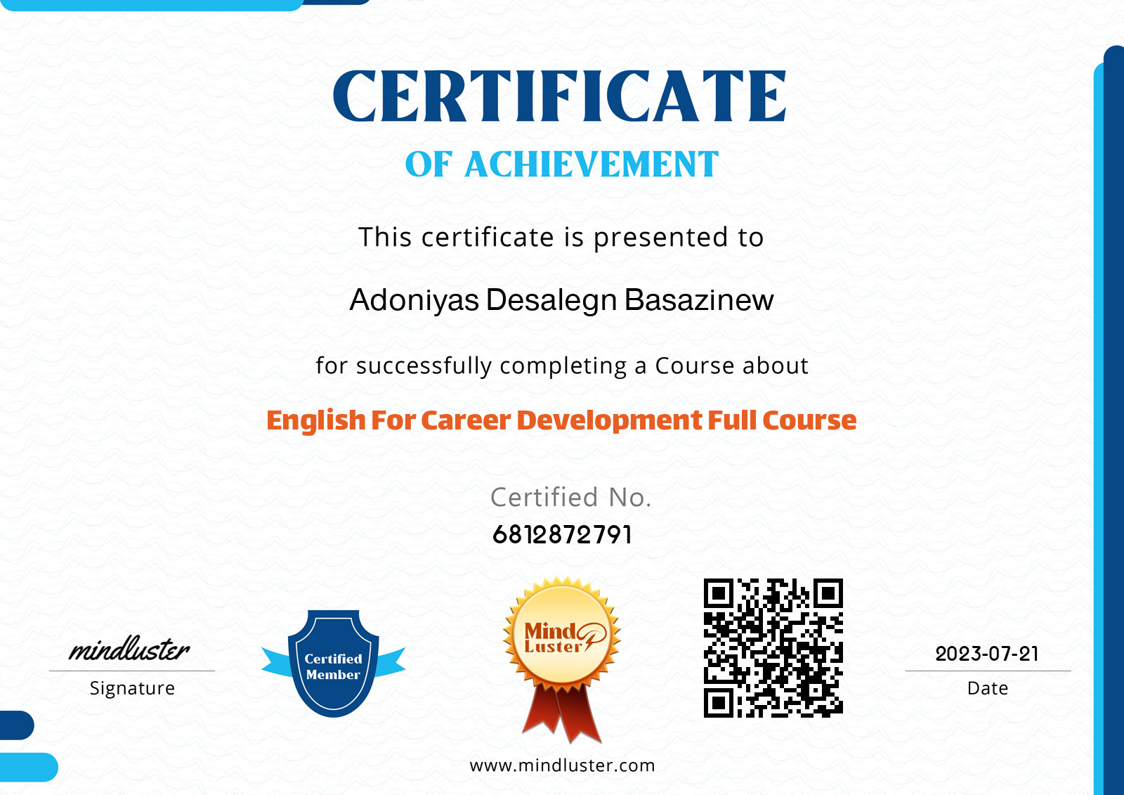 adoniyas-desalegn-basazinew-english-for-career-development-full-course