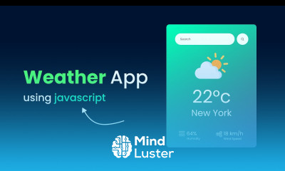 Learn How To Make Weather App Using JavaScript Step By Step Explained ...