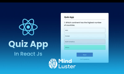 Learn How To Make A Quiz App In React JS | Build Quiz App Using HTML ...