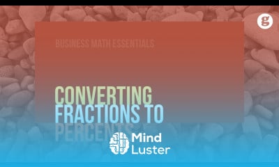 Learn Converting Fractions to Percents - Mind Luster