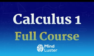 Learn Calculus 1 full course for beginners - Mind Luster