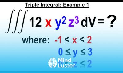 Learn Calculus 3 Ch 13 1 Triple Integrals 5 Of TBD Triple Inttegral ...