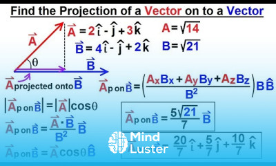 Learn Calculus 3 Vector Calculus In 3 D 14 Of 35 Find The Projection Of ...