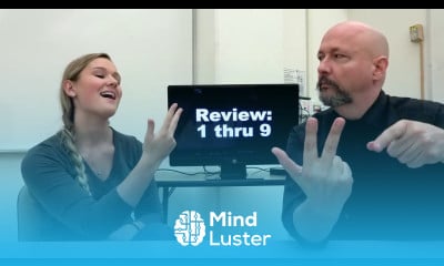 Learn Numbers 1 through 10 in American Sign Language ASL Mind Luster