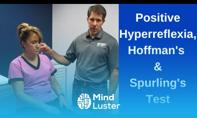 Learn Positive Hoffman s Sign Hyperreflexia and Spurling s Test - Mind ...