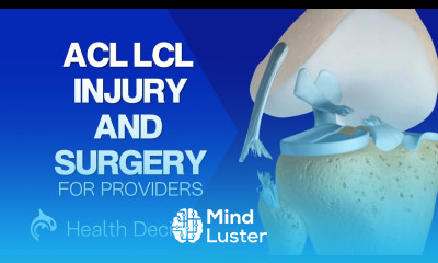 Learn ACL Anterior Cruciate Ligament LCL Lateral Collateral Ligament 3D  Animation No Narration - Mind Luster