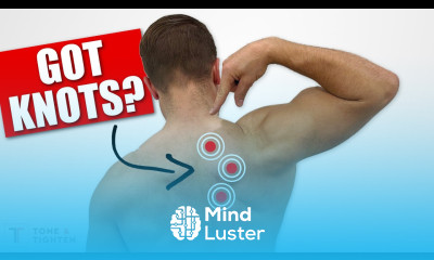 Release Muscle Knots Between Your Shoulder Blades - WORKS FAST 