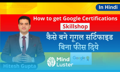 Learn Google Free Certification Courses Google Certification Exam ...