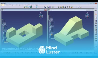 Learn CATIA Surface Design Exercises for Beginners 1 CATIA Surface ...