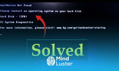 Learn How to Fix Boot Device Not Found Hard Disk 3F0 Error Solution for ...
