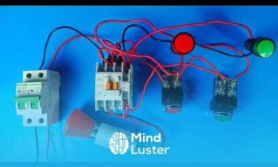 Learn single phase motor starter in indication lamp - Mind Luster