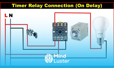 Learn 8 Pin Timer Relay Wiring Diagram Basic Timer Connection And ...