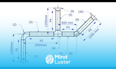 Learn How to Calculate Pipe length in an isometric drawing - Mind Luster