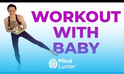 Learn Full Body Workout With Baby Exercise With Baby Babywearing or ...